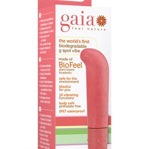 Biodegradowalny wibrator Gaia Coral G spot