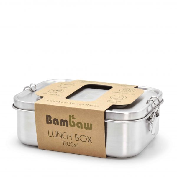 Lunchbox ze stali nierdzewnej, bez BPA Bambaw 1200 ml