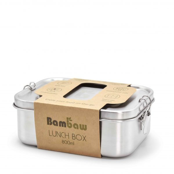Lunchbox ze stali nierdzewnej, bez BPA Bambaw 800 ml