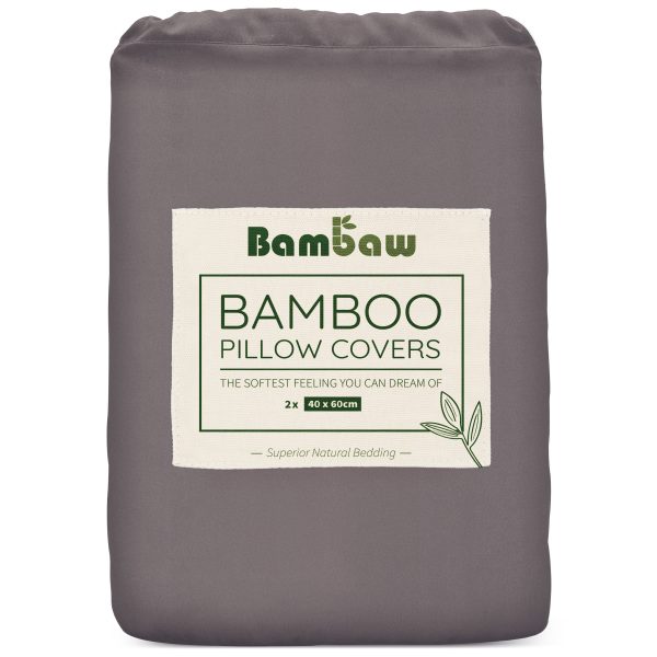 Pościel bambusowa Ciemnoszara