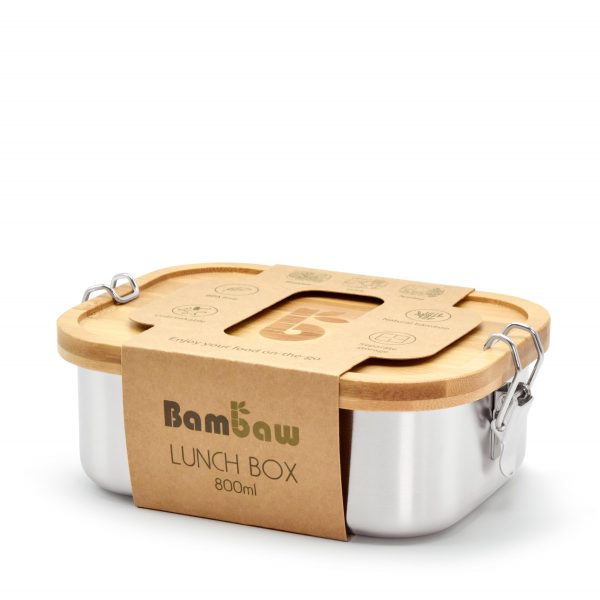 Bambaw Lunchbox 800 ml ze stali nierdzewnej