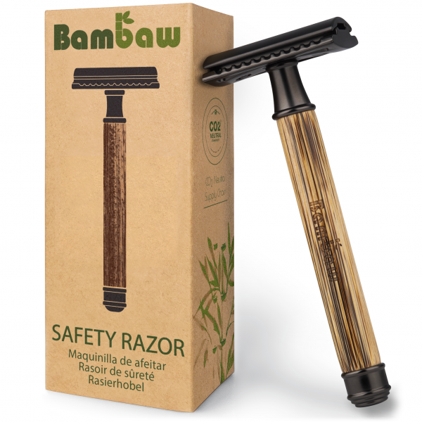 Ekologiczna maszynka do golenia na wymienne żyletki Bambaw