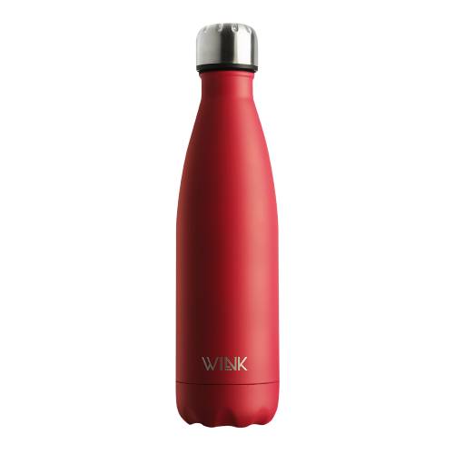 Najlepsza butelka termiczna Wink w pięknym czerwonym kolorze