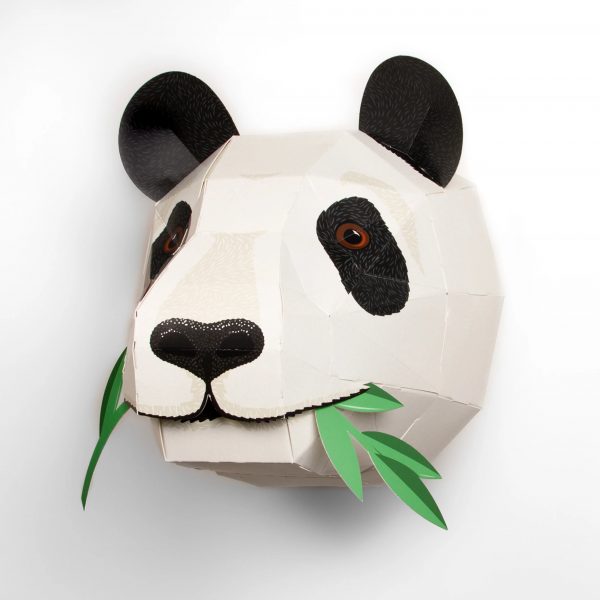Panda DIY do samodzielnego złożenia papierowa Clockwork Soldier Zabawka