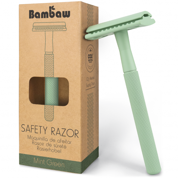 Bambaw - Metalowa maszynka do golenia na wymienne żyletki w stylu zero waste