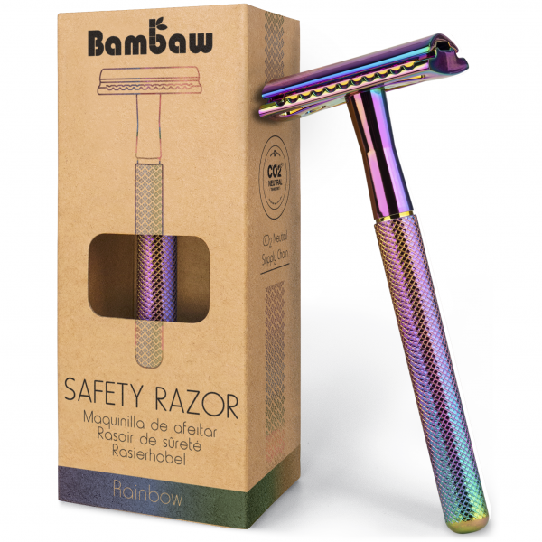 Bambaw, Metalowa maszynka do golenia na wymienne żyletki Rainbow