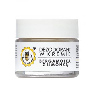 Miodowa Mydlarnia Dezodorant w kremie Bergamotka z limonką