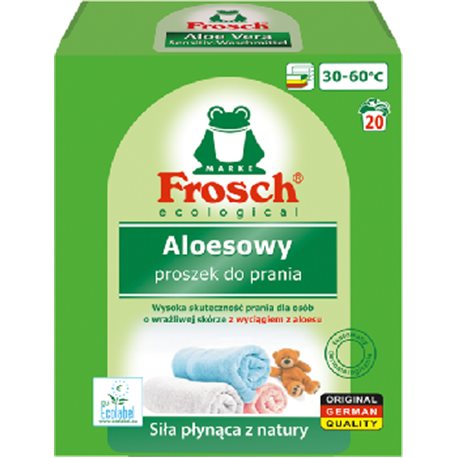 Frosch Proszek do prania tkanin kolorowych aloesowy 1,35 kg