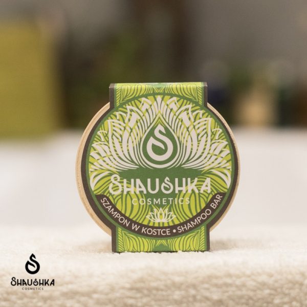 Shaushka, Szampon w kostce Ajurwedyjski TULSI – Święta Bazylia